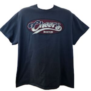Vintage Cheers Boston Blue Graphic T-shirt Men's Unisex TV Memorabilia XL